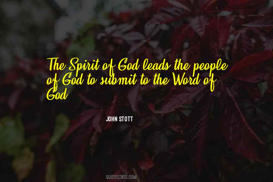 God Leads Quotes #801051