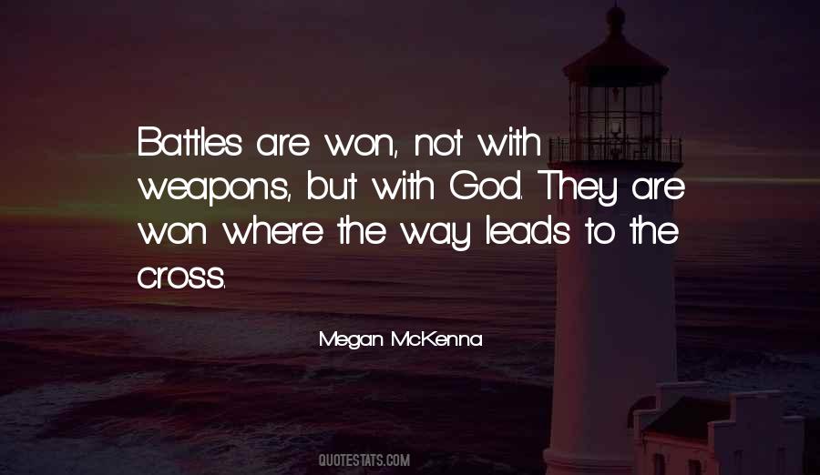 God Leads The Way Quotes #378189