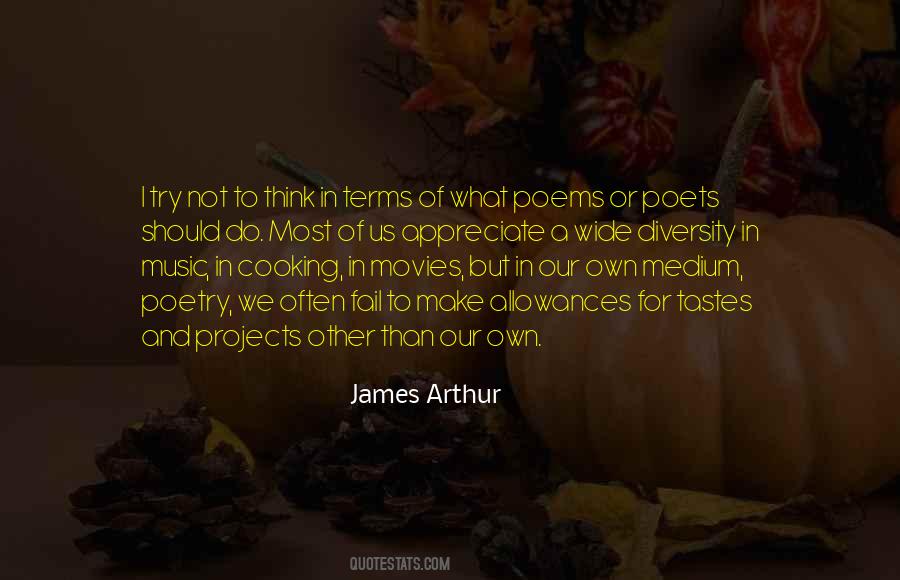 Own Cooking Quotes #1133360