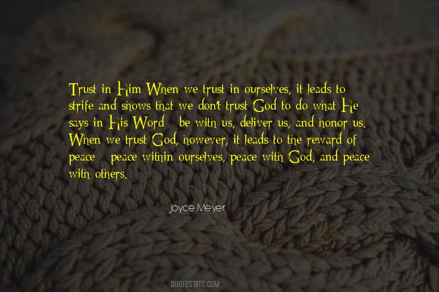 God Leads Us Quotes #1066077