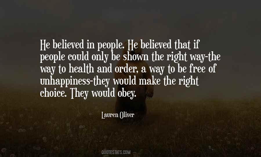 Health Choice Quotes #1025330