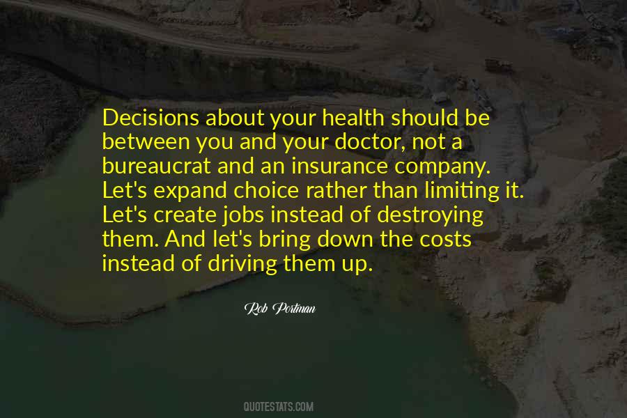 Health Choice Quotes #1452977