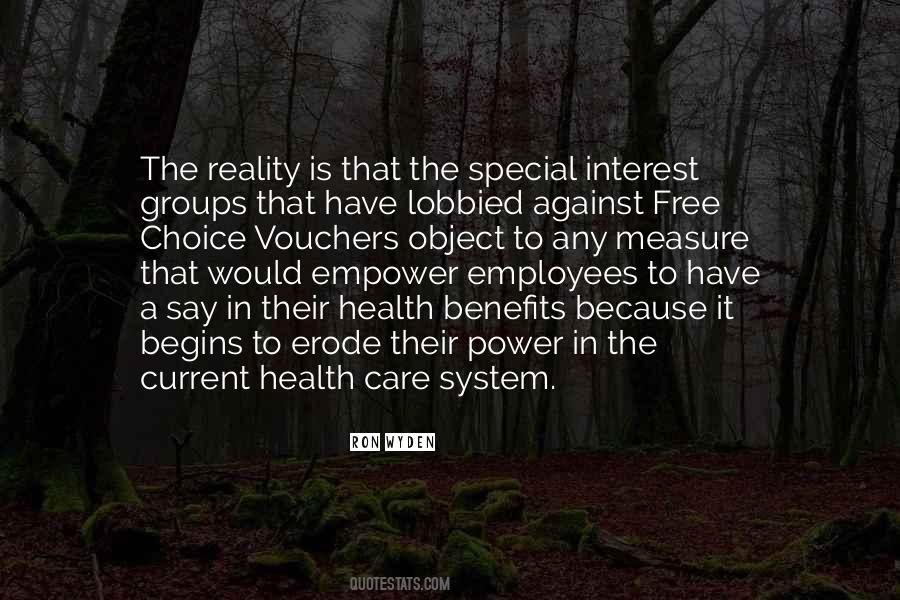 Health Choice Quotes #1487232
