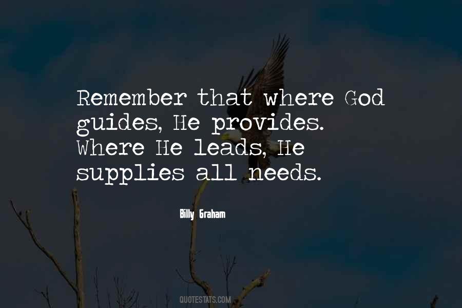 God Leads You Quotes #1877677