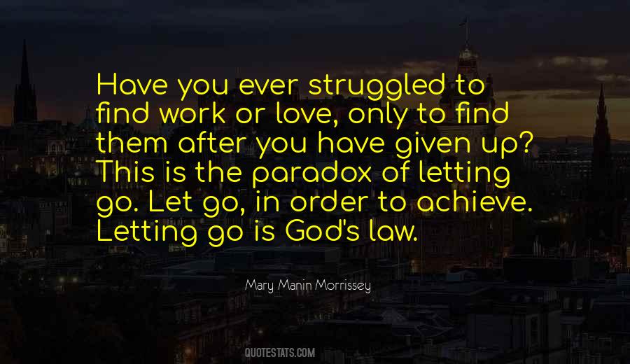 God Let Go Quotes #251291