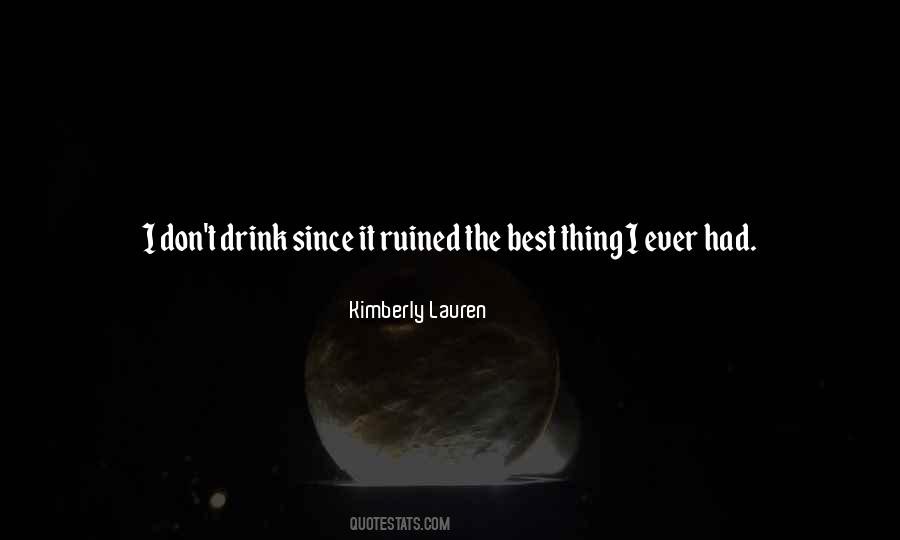 Best Drink Quotes #1208496
