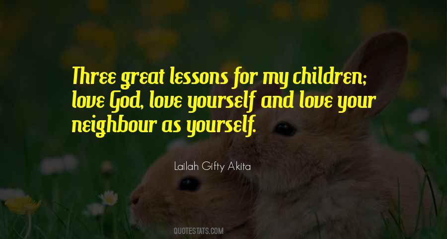 God Life Lessons Quotes #1232114