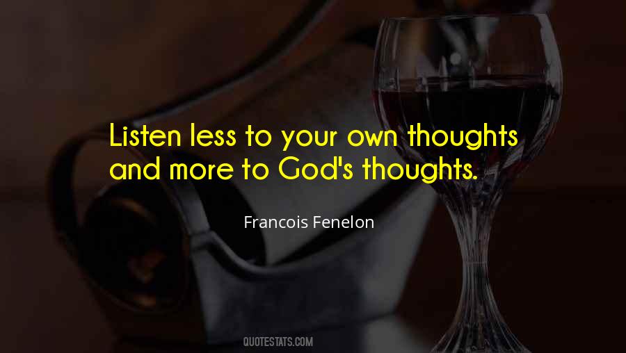 God Listen Quotes #20716