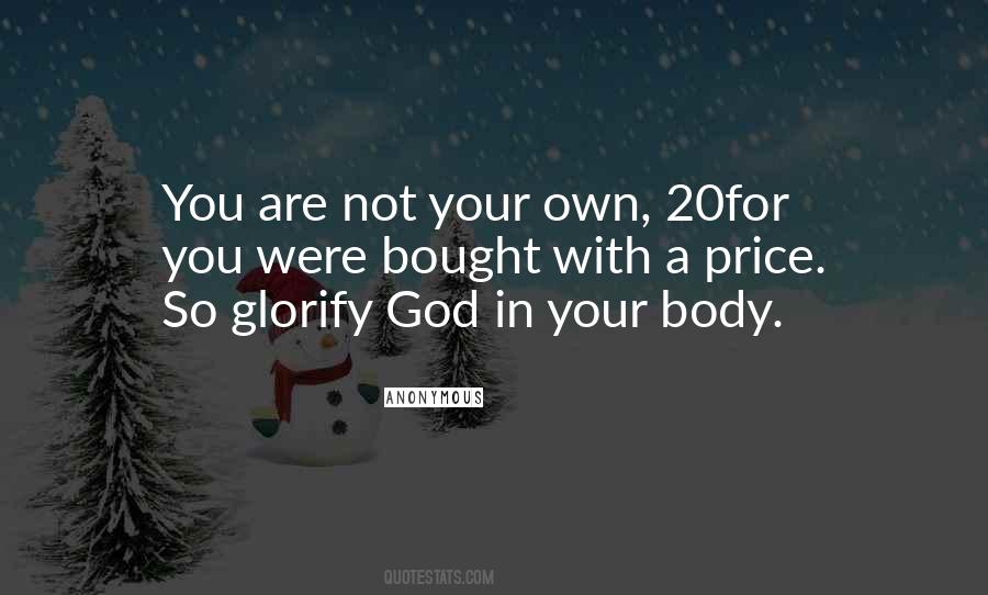 Own Your Body Quotes #835014