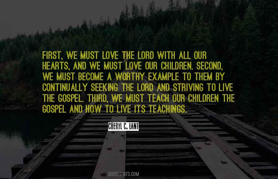 Live The Gospel Quotes #1014223