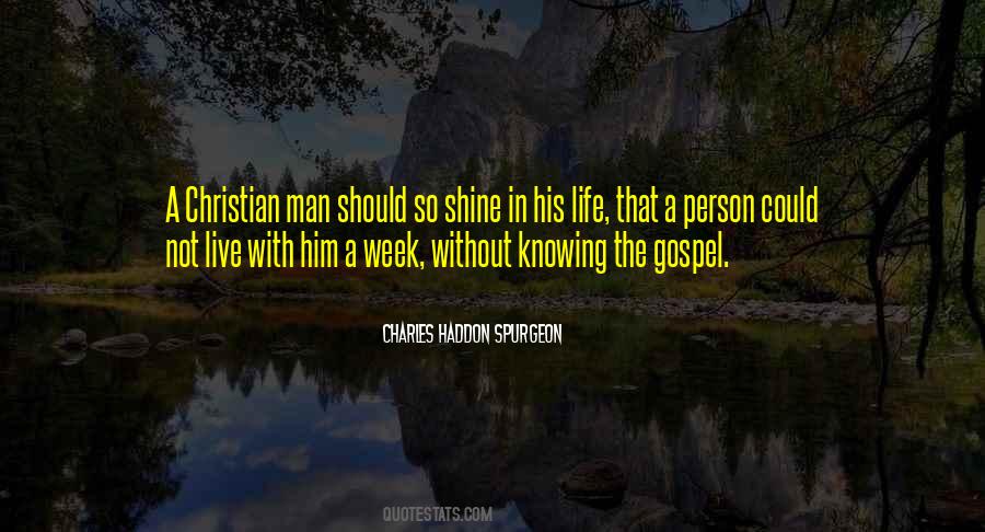Live The Gospel Quotes #1344263