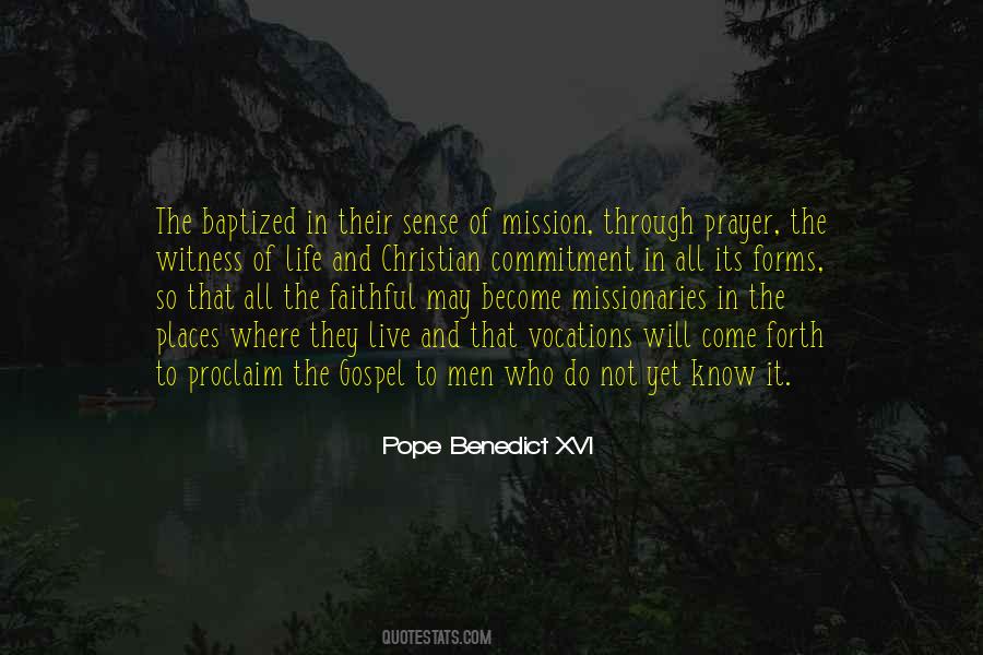 Live The Gospel Quotes #1350305