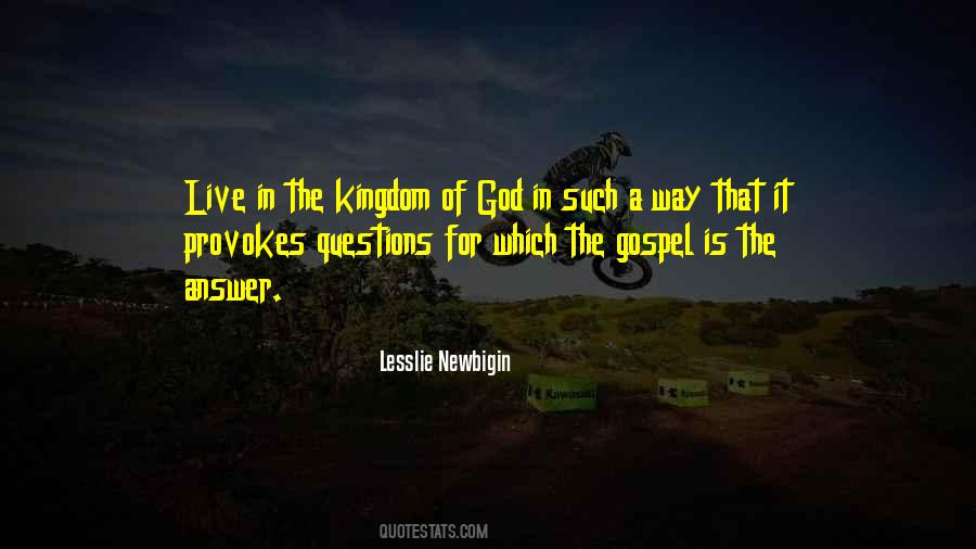 Live The Gospel Quotes #454497