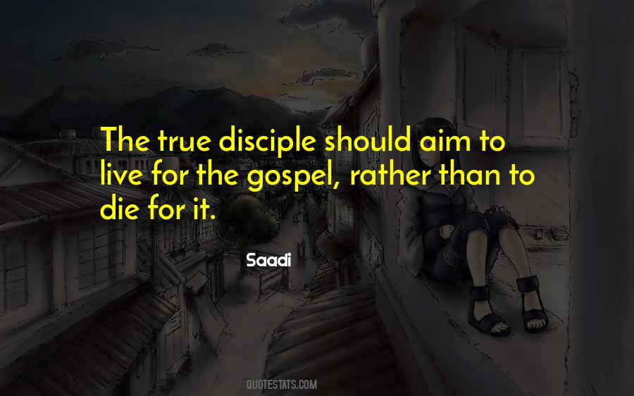 Live The Gospel Quotes #56483