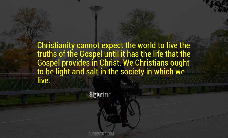 Live The Gospel Quotes #639769