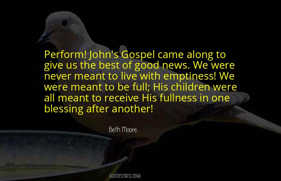 Live The Gospel Quotes #721865