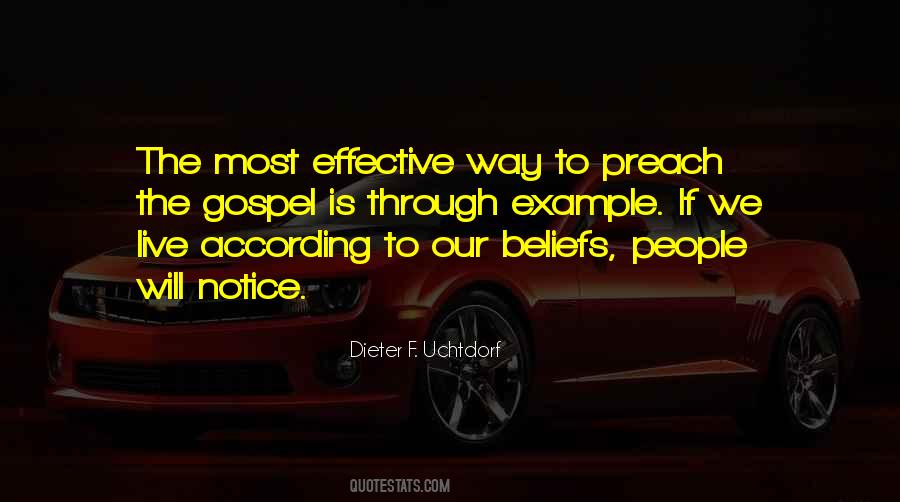 Live The Gospel Quotes #788265