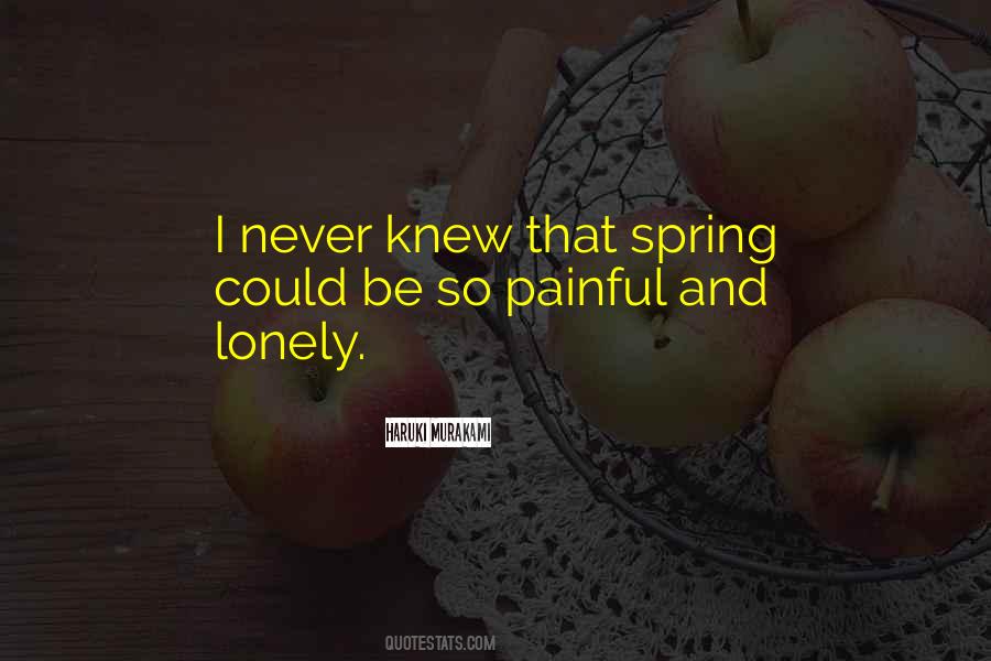 Lonely Painful Quotes #647636
