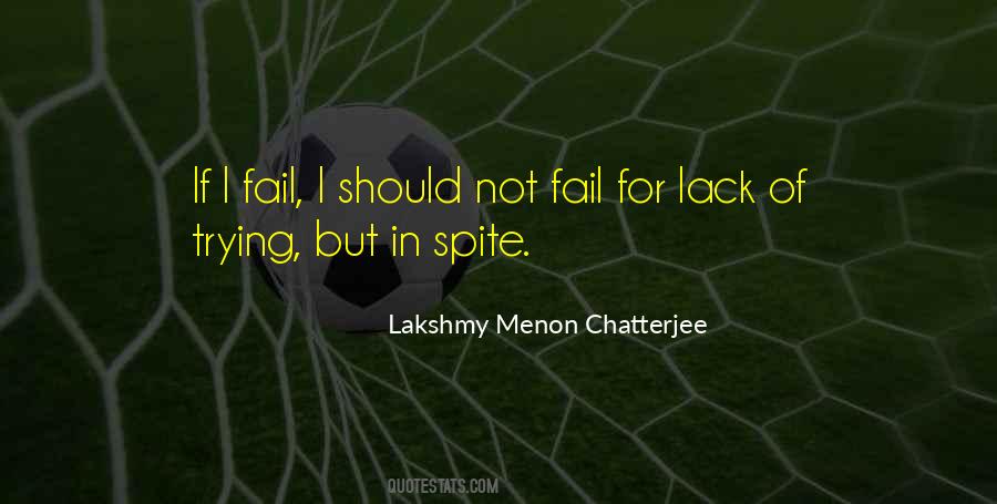 Fail Trying Quotes #327873