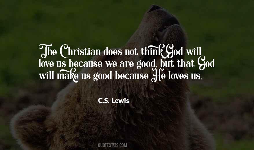 God Love Us Quotes #109074