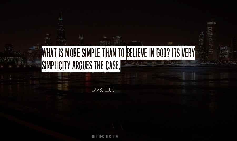 Simplicity God Quotes #1255969