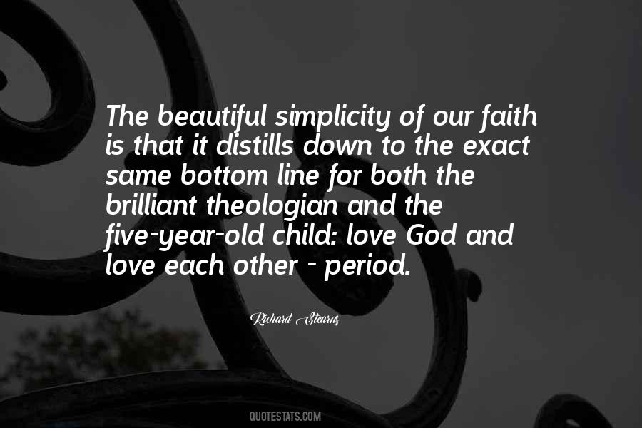 Simplicity God Quotes #1565965