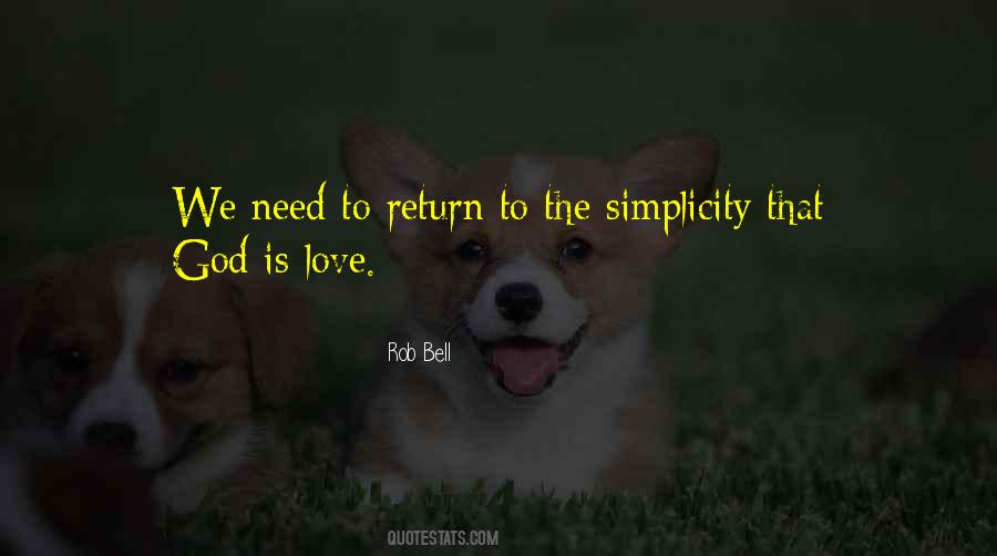 Simplicity God Quotes #376904