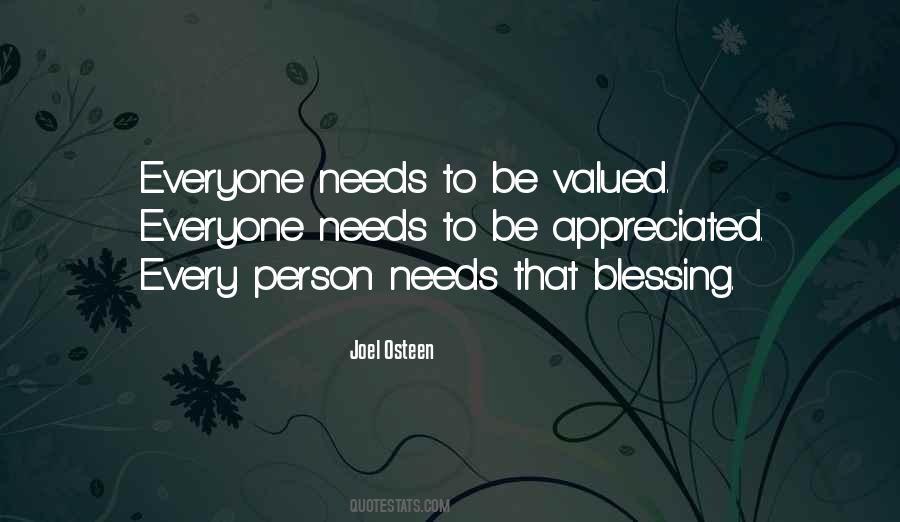 To Be Valued Quotes #1870371