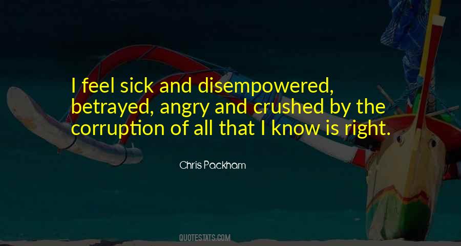 Feel Sick Quotes #1647019