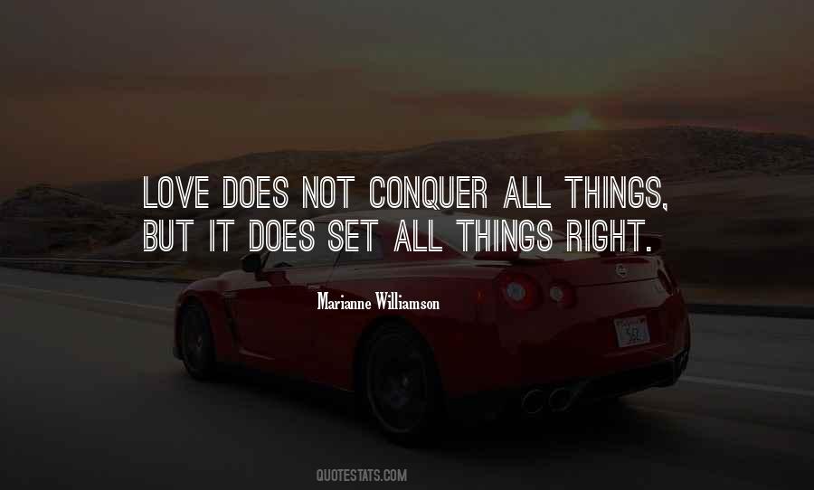 Conquer Love Quotes #1221339