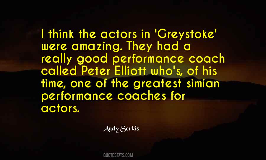 Amazing Performance Quotes #686681