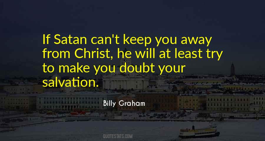 Billy Graham Salvation Quotes #1058313