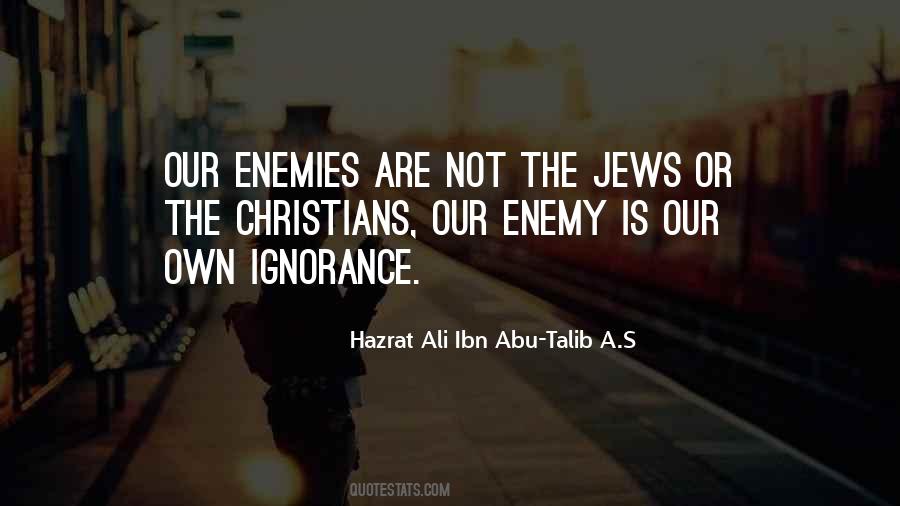 Quotes About The Enemy Within #13628