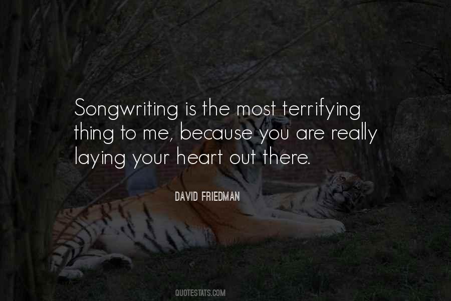 The Most Terrifying Thing Quotes #327168