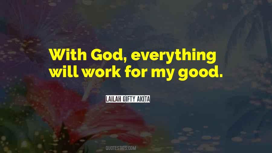 God My Everything Quotes #992229