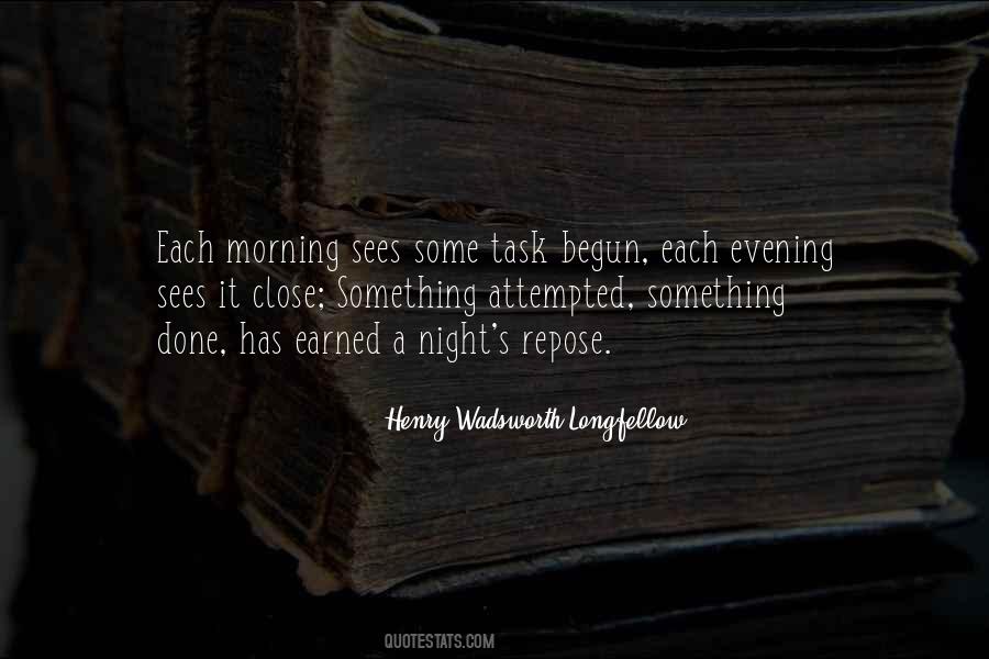 Some Evening Quotes #1752112