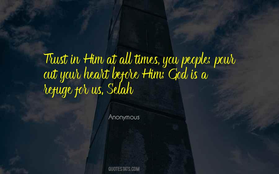 God My Refuge Quotes #1059825