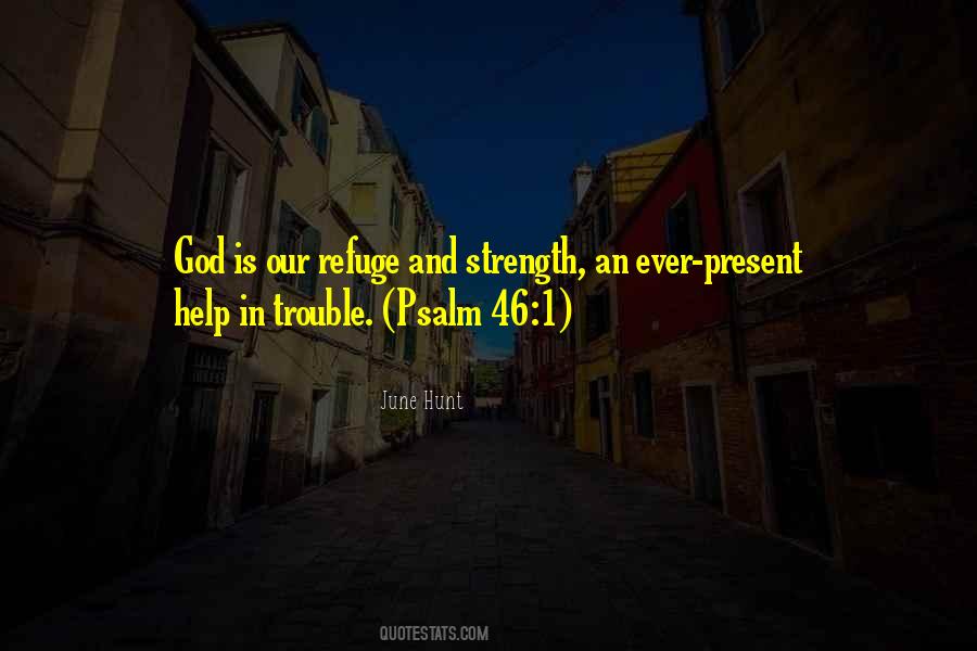 God My Refuge Quotes #144557