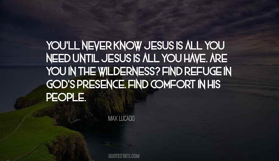 God My Refuge Quotes #1652368