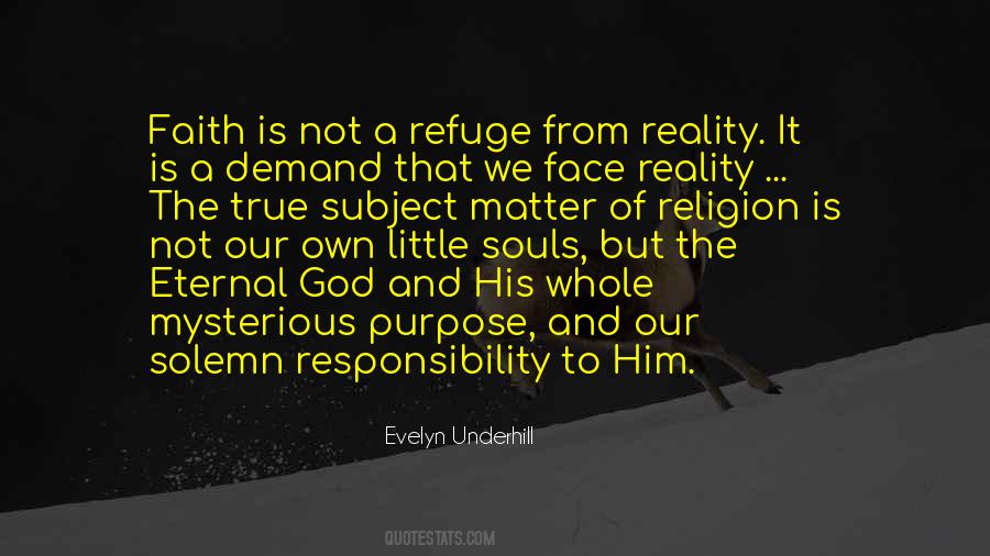 God My Refuge Quotes #1719191