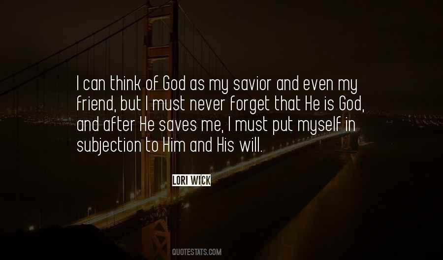 God My Savior Quotes #1177501