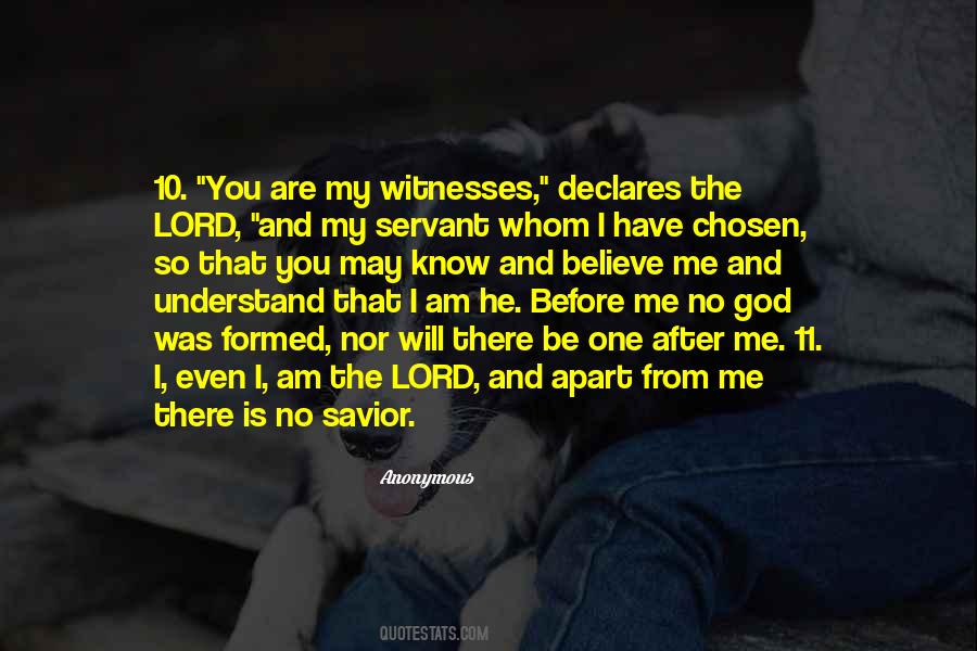 God My Savior Quotes #492260