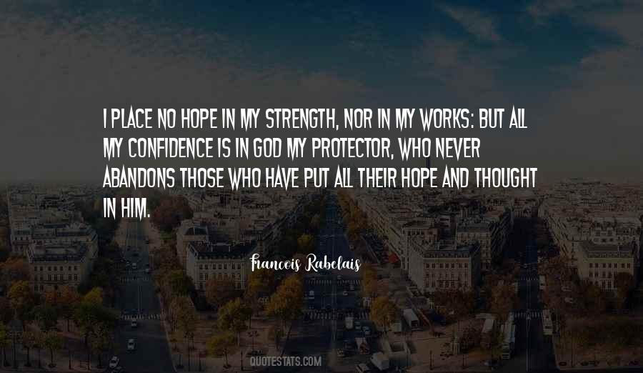 God My Strength Quotes #1002374