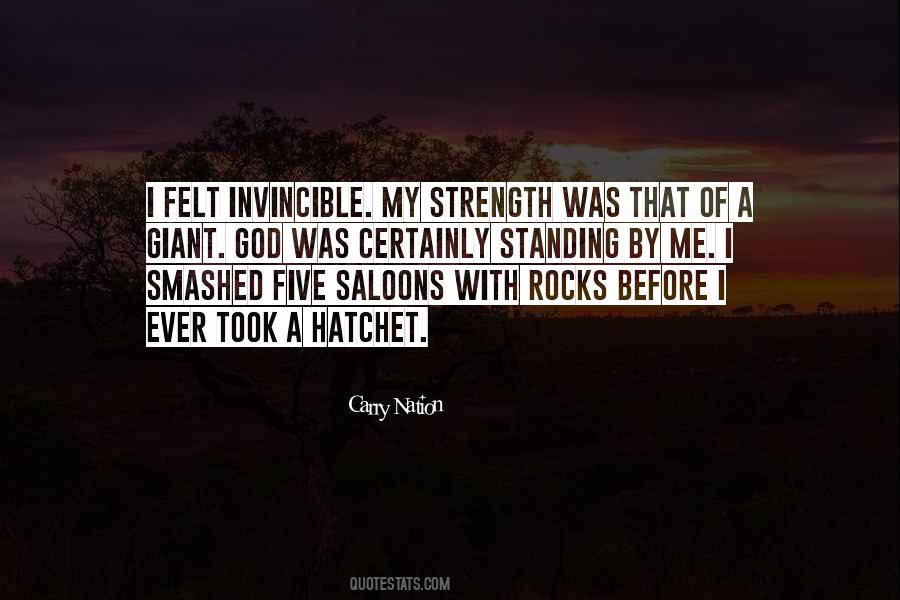 God My Strength Quotes #1592926