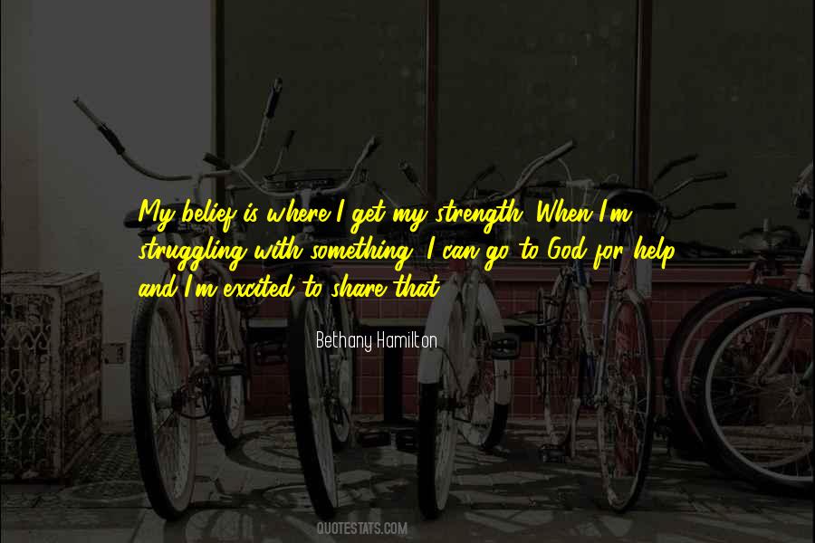 God My Strength Quotes #955967