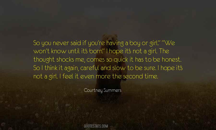 Honest Boy Quotes #770017