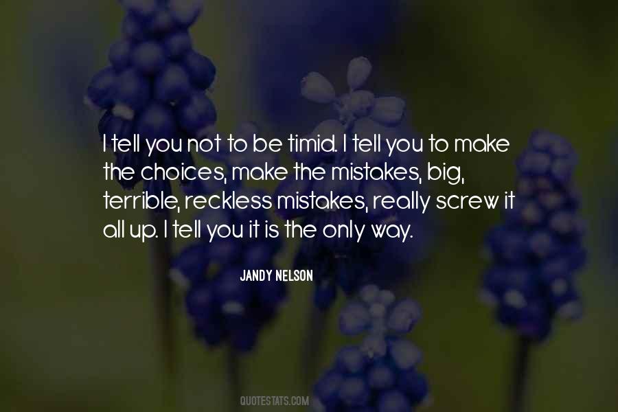 Mistakes Inspirational Quotes #1374030