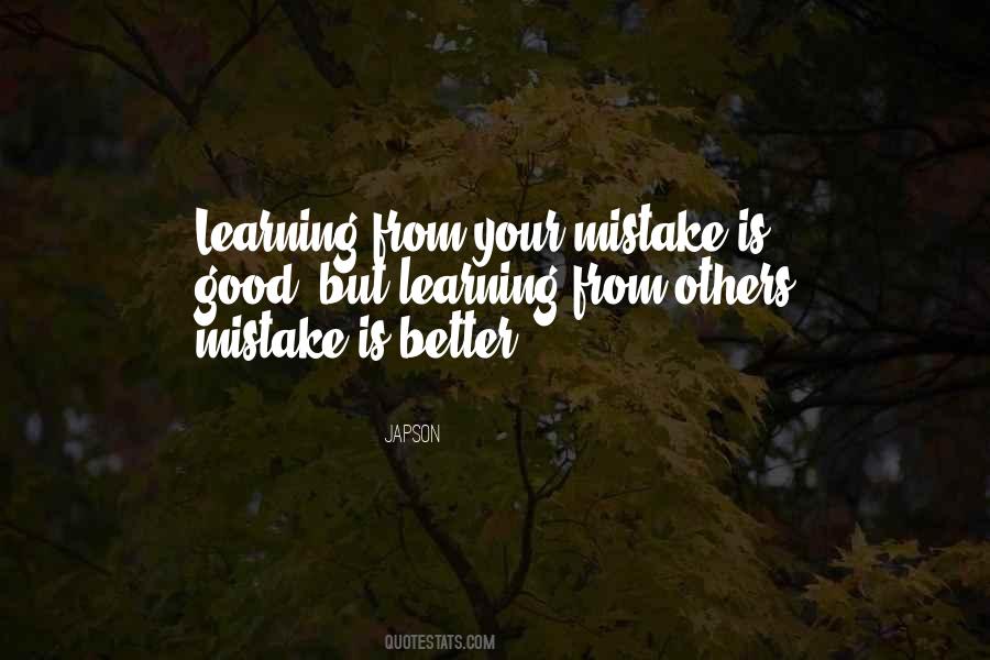 Mistakes Inspirational Quotes #980520