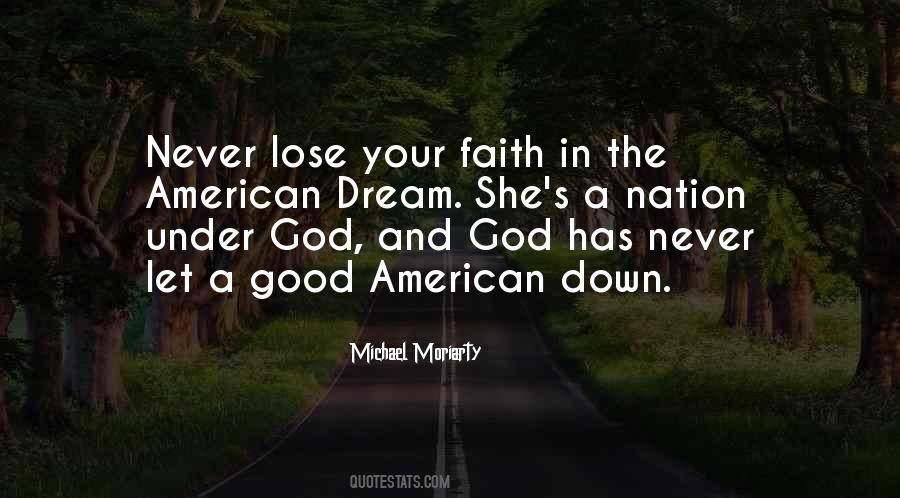 God Never Let Me Down Quotes #563067