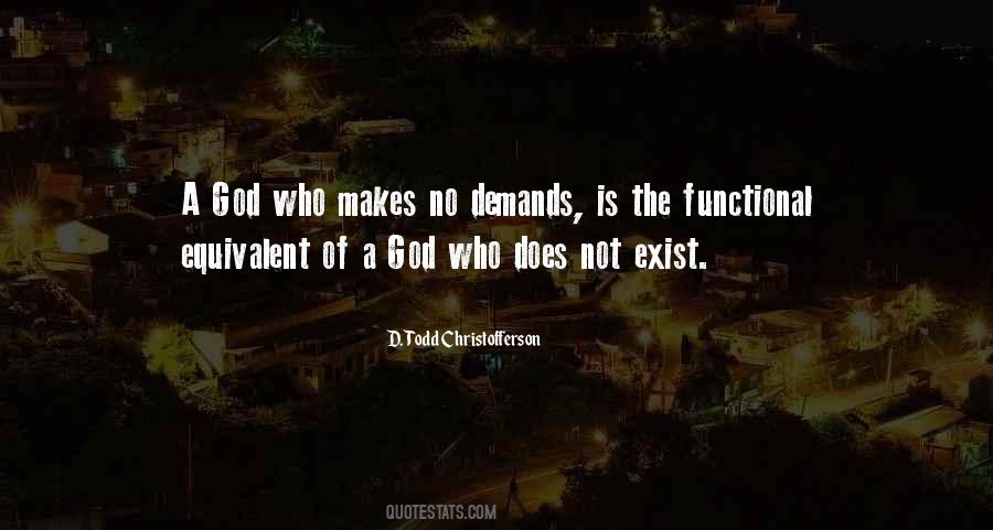 God Not Exist Quotes #11193